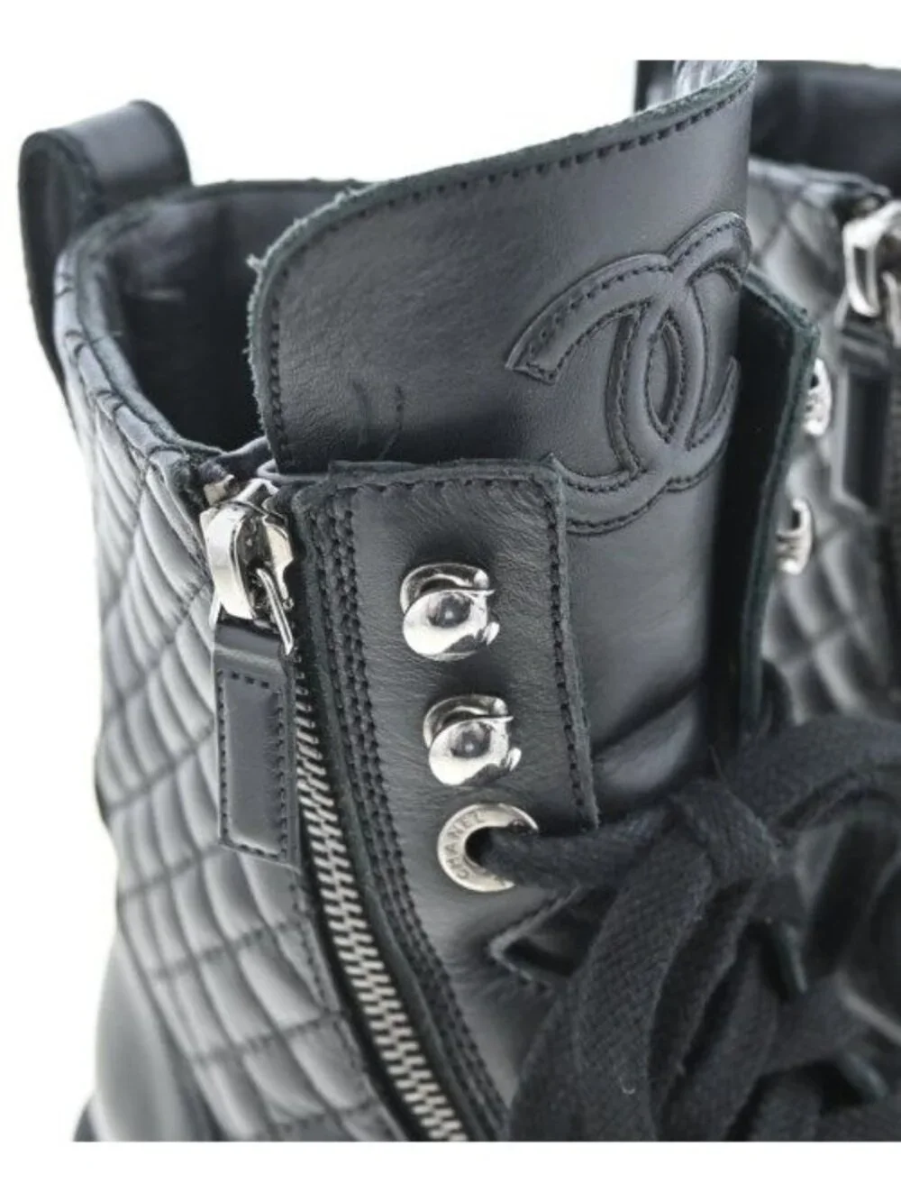 Chanel Boots Black